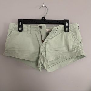 Light Green Hollister Shorts
